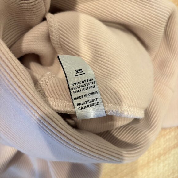 Varley Pale Blush Pink Colina Cowl Neck Sweatshirt Size XS - Picture 4 of 9